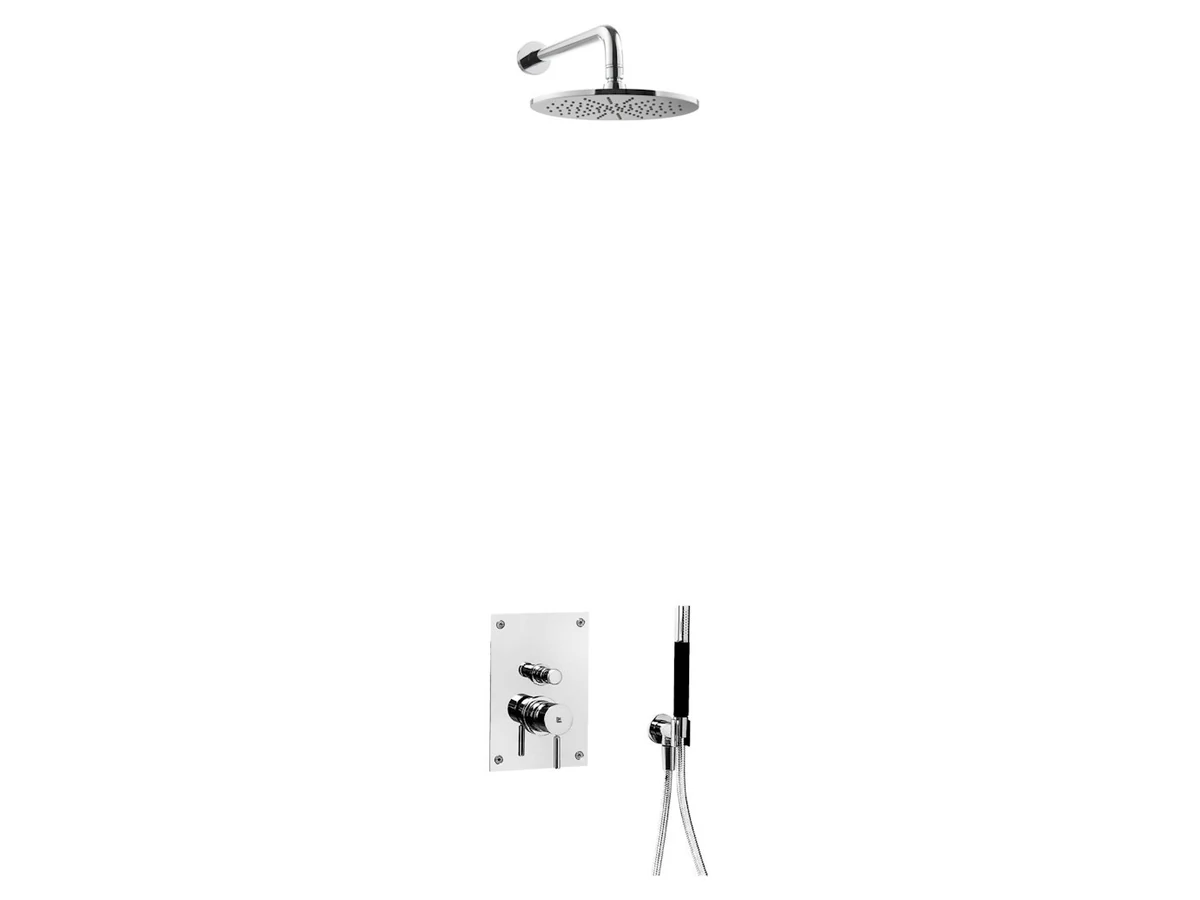 Takduschset Tapwell BOX7200 Edition 2 för Inbyggnad – Krom