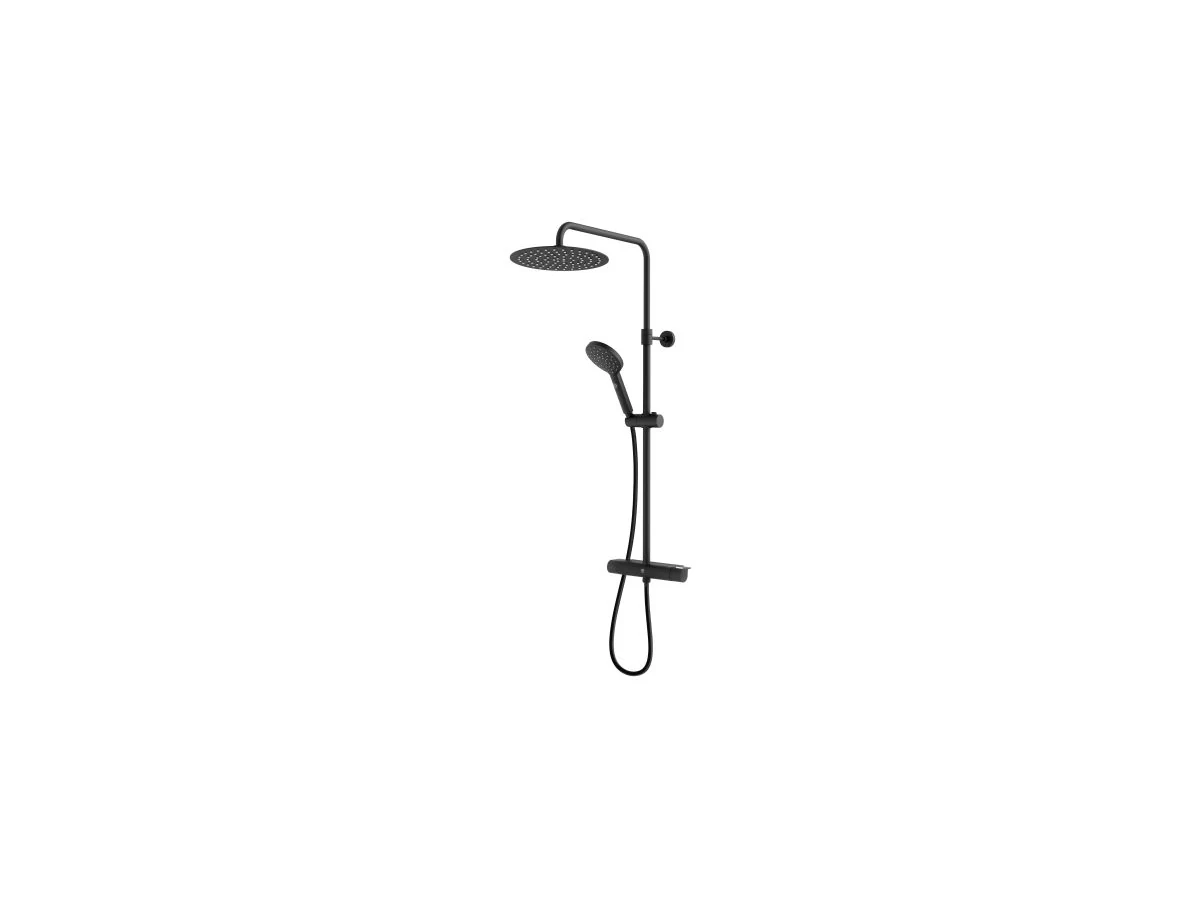 Gustavsberg GB4121843053 Takdusch 150 c/c, rund Svart